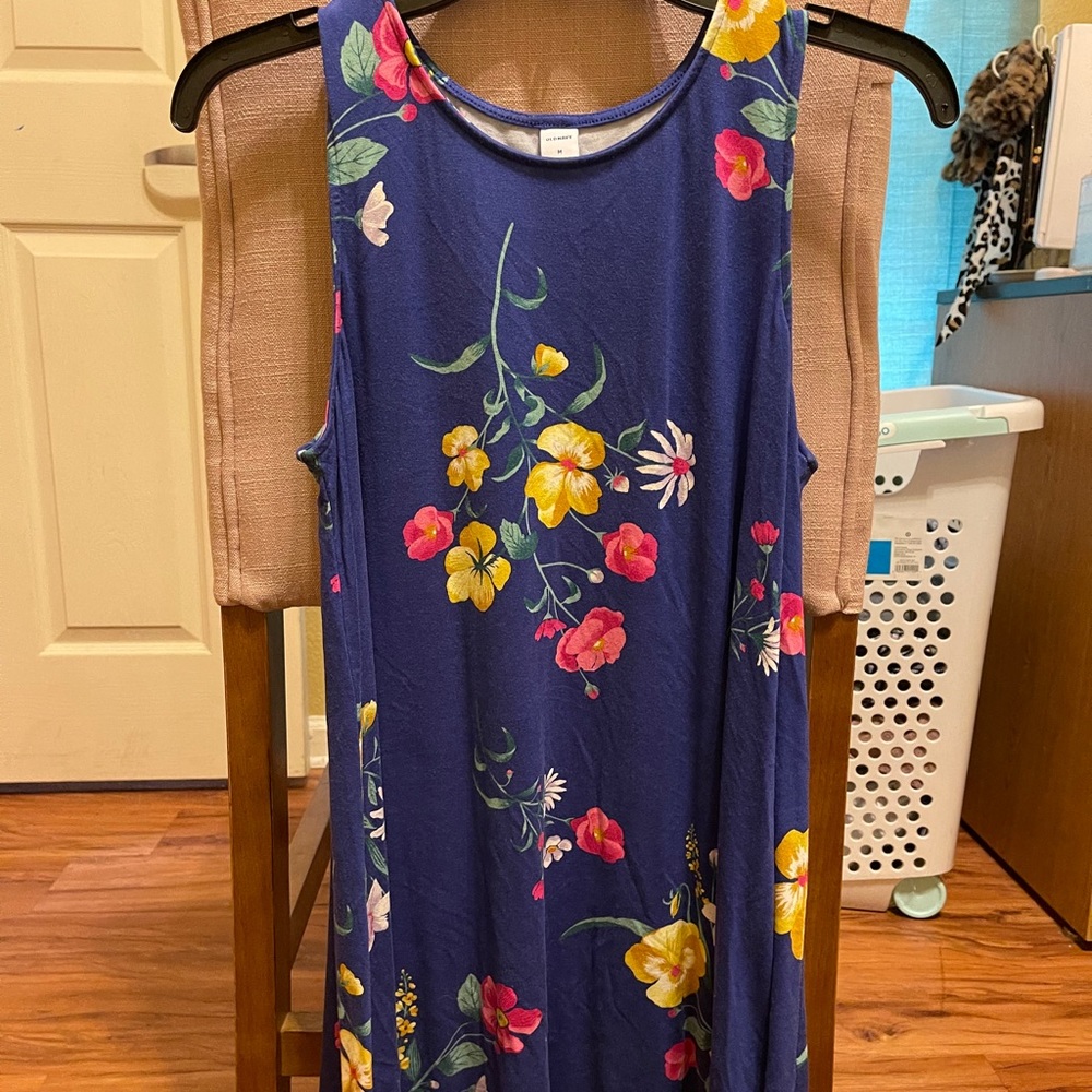 Long floral dress